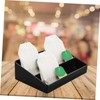 ABOOFAN Tea Bag Storage Organizer 3 Compartments Food-Grade Coffee Box