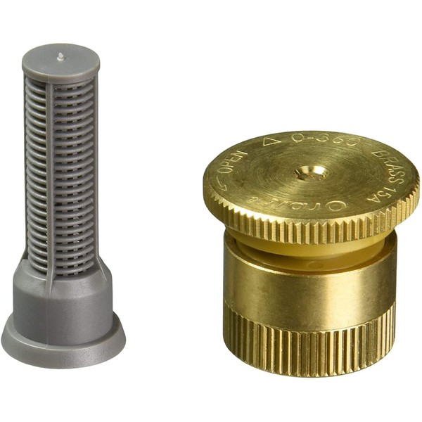 Orbit Brass Adjustable, 0-360 Degrees Nozzle