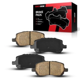 Torchbeam Front Disc Ceramic Brake Pads Kit Fits2005-2010 Cobalt 2.2L, 2004-2007 Saturn Ion 2.2L, 2003 Saturn Ion, 2007-2008 Pontiac G5 2.2L,4pcs Automotive Replacement Brake Pads,D956