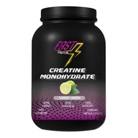 Creatina Monohidratada Fast Protein Limón 1kg Suplemento Deportivo