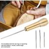 LYSAIMG 4 Needles Hand Stitcher Sets,4 Pieces Canvas Leather Sewing