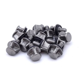 ecoSpikes Stainless Steel Replacement Football Cleats (3/8")