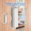 Ravinte Cabinet Door Magnets, 90lbs Strong Magnetic Door Catch, Heavy