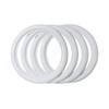 R15 x4 Car White Wall Tire Trims Mickey Insert Tyre