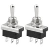 Heschen Metal Toggle switch Flick Flip, KN3D-103, 12V 25A, SPDT,