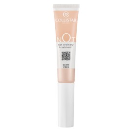 Collistar NOT Glow Vibes Liquid Highlighter with Sponge Applicator, Brightening & Moisturising, Smoothing Effect, Natural Radiant Finish, n.01 Morning Light, 15 ml