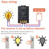 Cerhot 3000m Wireless Remote Switch DC 12V/24/36/48/72V 30A RF Remote