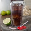 Carlisle 401607 Crystalon Stackable SAN Tumbler, 16.2 oz. Capacity, Clear