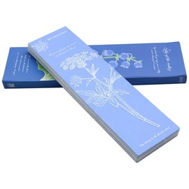 Vintage Flowering Letterpress Bookmarks - Set of 20 Pieces Book Marks for Reading Women and Book Lovers
