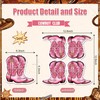 100 Pcs Cowgirl Napkins Western Cowgirl Boot Design Western Disposable
