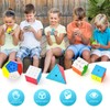 TOYESS Zauberwürfel Stickerless Set, Original Speed Cube 2x2 3x3 4x4