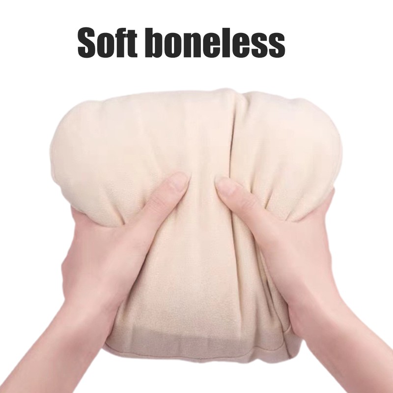 Car Neck Pillow Car Suede Headrest Cushion Support Pillow Compatible