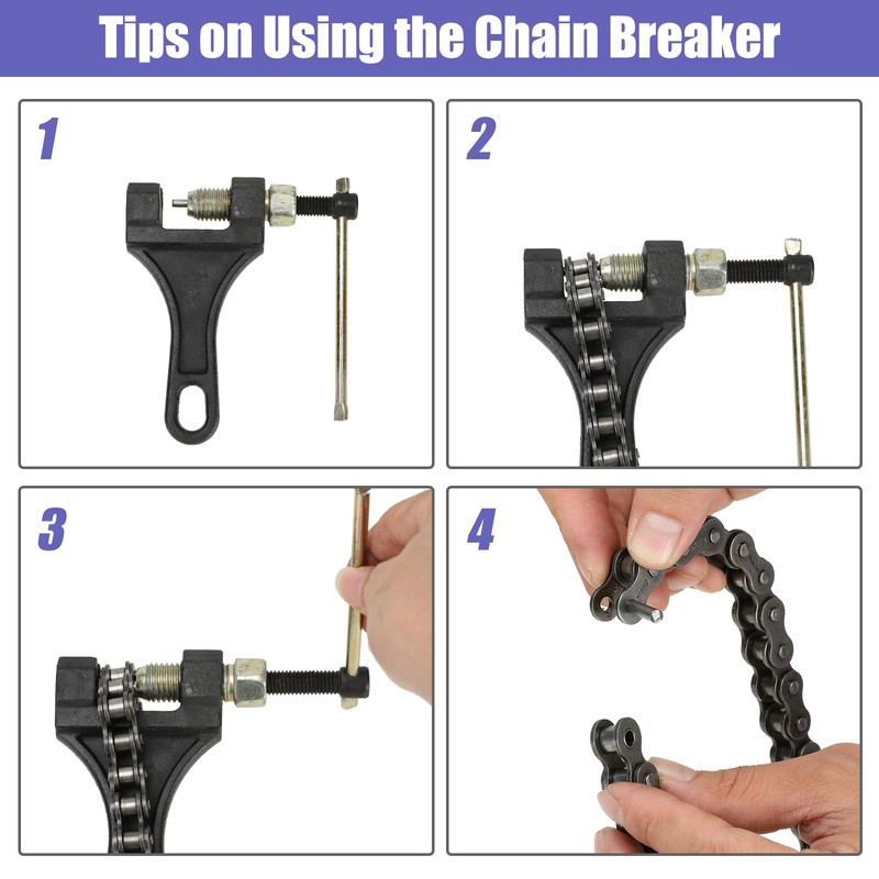 CILOYU 420 Chain 32 Links Replacement for Coleman KT196 CK196