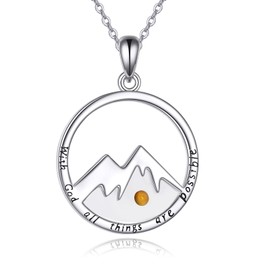 Vadmans Sterling Silver Cross Necklace for Women Christian Jewellery Gifts for Mum Wife (Sunflower Cross Necklace), Sterling Silver, No Gemstone