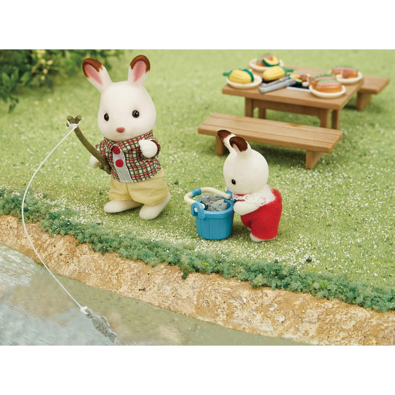 Epoch Sylvanian Families Family Doll "Family BBQ Set Ka-615"