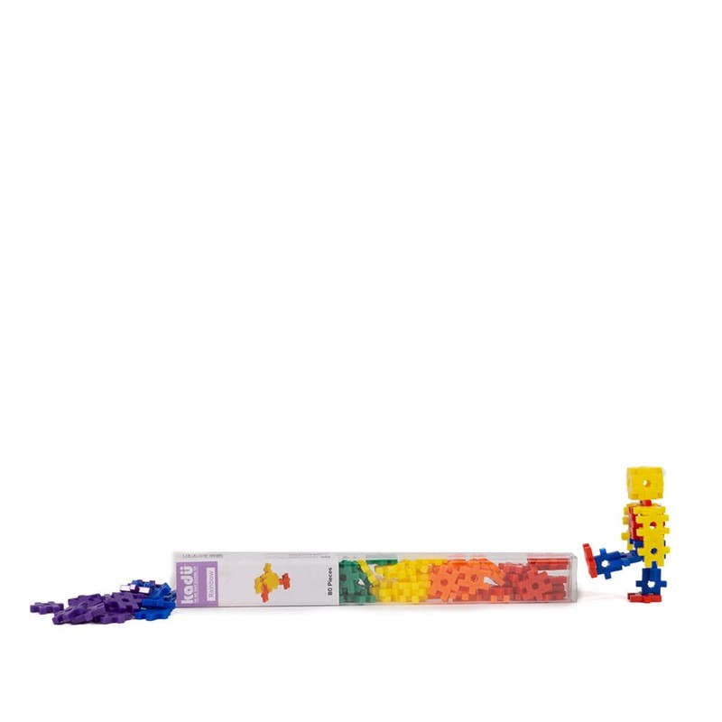 Incredibly Interconnectable Toys KADU Rainbow 80 Piece Set - STEM/STEAM