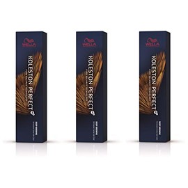 Wella Professionals Koleston Perfect ME KP Deep Brown 5/75 Light Brown/Mahogany (Pack of 3)