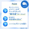 Megurhythm Cool Point Lotion, 3.4 fl oz (100 ml) (Anytime,