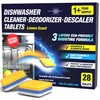 Dishwasher Cleaner Deodorizer Descaler Tablets - 56 Tabs - 1