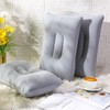 Geelin 20 Pcs Gray Ultralight Inflatable Pillows for Beach Vacation