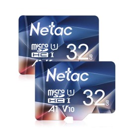 Pack of 2 memory cards, micro SD card (A1, U3, C10, V30, 4K, 667X), TF memory card up to 100 m/s for cameras, dash cams, Switch and smartphones, 2 packs 32 GB