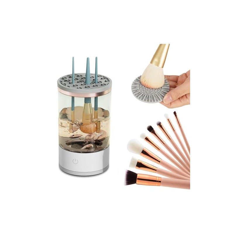 Máquina Limpiadora Automática de Brochas de Maquillaje, Spinner de Limpieza
