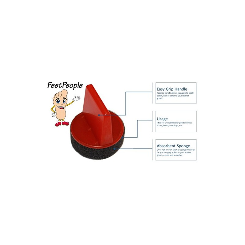 FeetPeople Foam Polish Applicators, 12 Pack