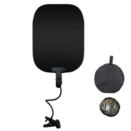 Laptop Sun Shade for Working Outside Adjustable Laptop Sun Shade with Flexible Clip Stand and Portable Bag