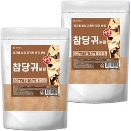 Domestic angelica root powder 500g 2pcs / 국산 참당귀 분말 가루 500g 2개