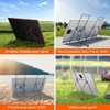 DOKIO Adjustable Tilt Solar Panel Bracket – Portable Stainless Steel