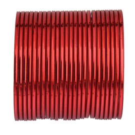 Efulgenz Indian Bangles Set Bollywood Plain Metal Bangle Bracelets Costume Jewelry for Women, 2-2, Metal, no gemstone