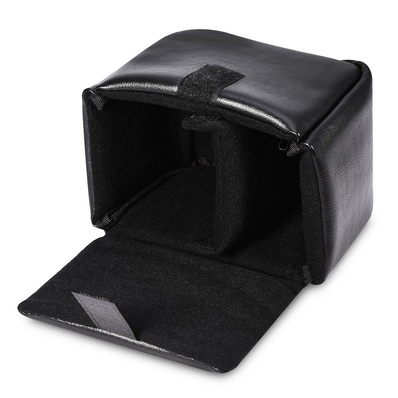 1pc Shockproof PU Leather Insert Padded Camera Storage Bag Case