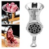 Manual Meat Food Grinder Sausage Stuffer Hand Meat Mincer Grinding