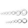 Flat Washers, 260 PCS, Spring Washers, Flat Washers, Spring Washers,