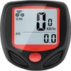 Bicycle Speedometer with 14 Functions, Bicycle Computer with Speedometer, Waterproof,