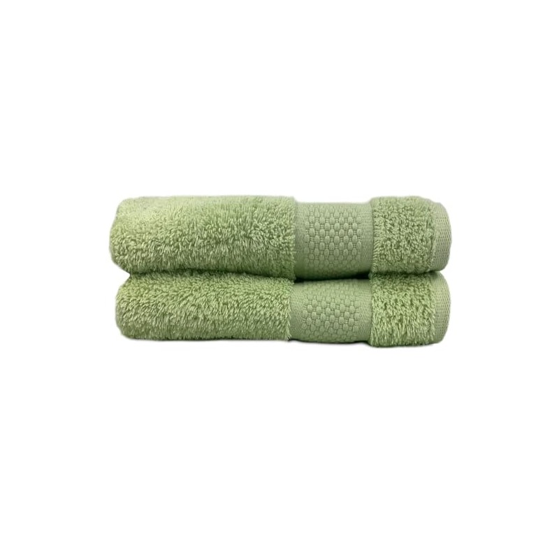 Sue Rossi Hand Towels 100% Turkish Organic Combed Cotton, Bathroom