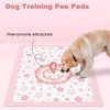 MIZOK Dog Pee Pads 28x34in Pink, Puppy Pads Extra Large