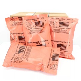 Leevax 4 Meal HUMANITARIAN DAILY RATION MRE - RANDOM MENU - 2023