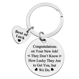 Xiahuyu Coworker Leaving Gifts for Colleague Work Friend New Job Gifts Keychain Colleague Farewell Gifts Going Away Gifts Goodbye Gifts for Coworker Good Luck Gifts