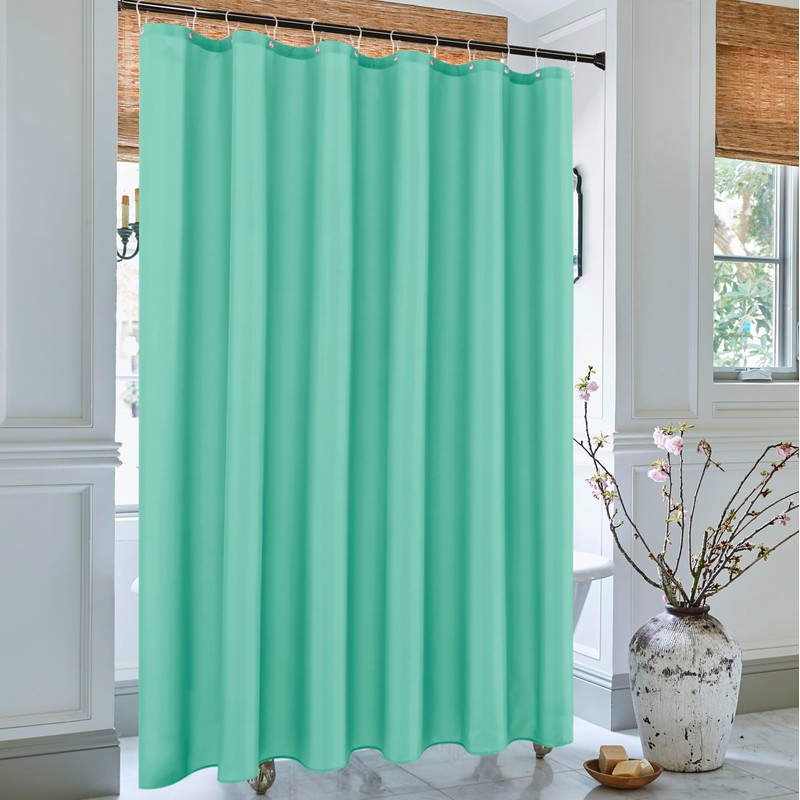 Biscaynebay Quality Fabric Shower Curtain Liners 72 Inch by 72