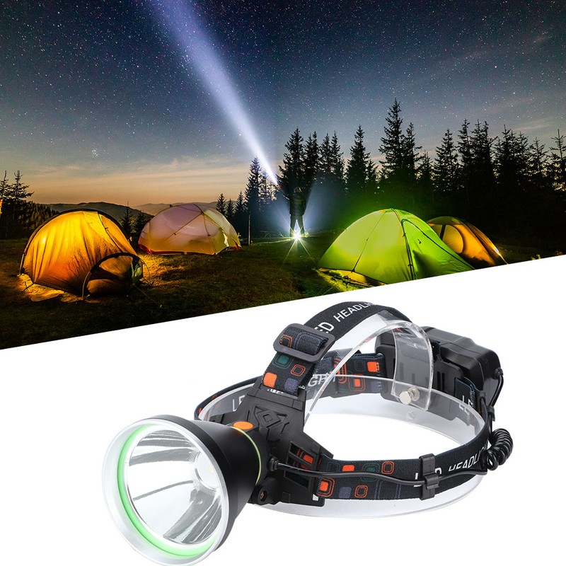 Outdoor LED Headlight Flashlight Portable Waterproof Head Light for Cycling