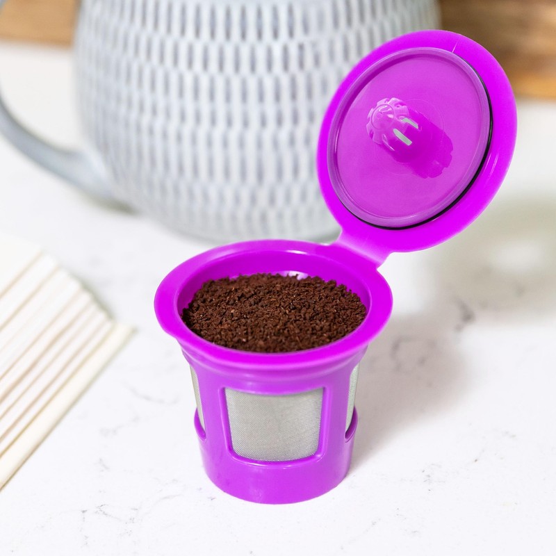 2-Item Bundle: 4-Pack Cafe Save 1-Stream Reusable K Cup Coffee