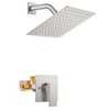 Airuida Shower Faucet Set Bathroom Rain Shower System SUS304 Stainless