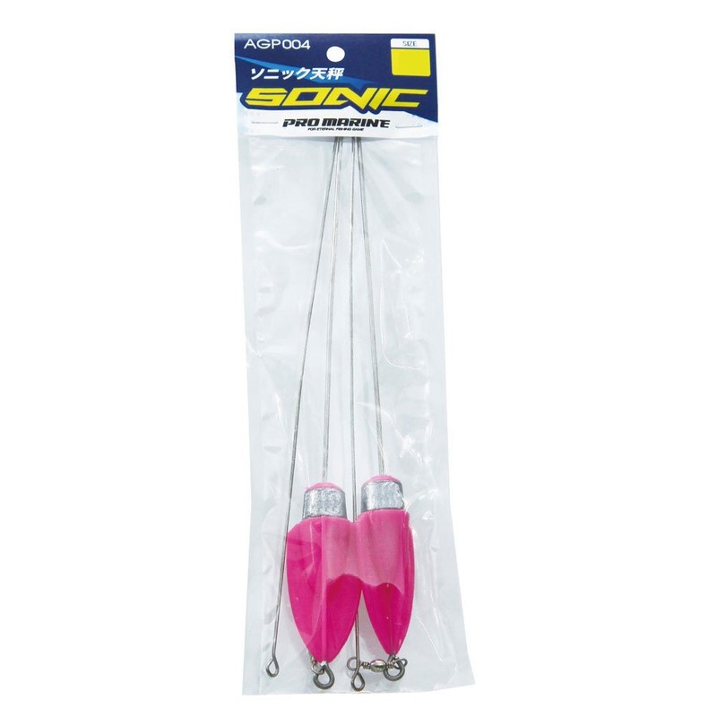 PRO MARINE AGP004-6 Sonic Tenbin No.6 Green Pink