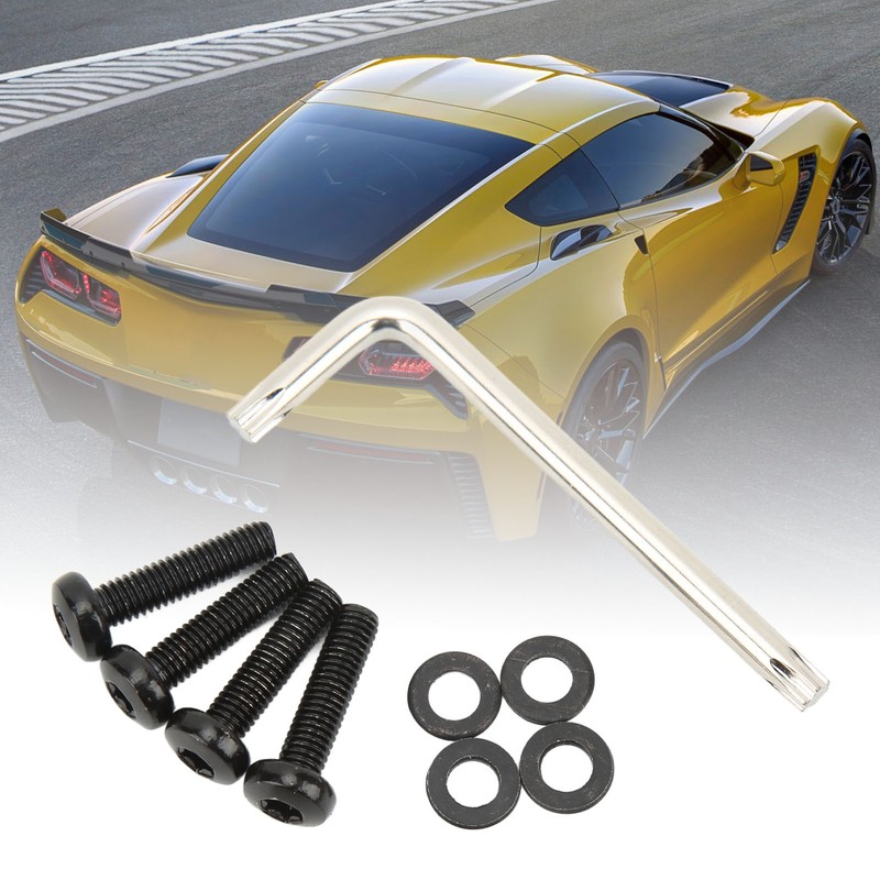 Spoiler Wickerbill Center Bolts Set 23155297 Replacement for Corvette C7