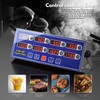 8 Channel Digital Kitchen Timer Clock Reminder Cooking Commercial Loud
