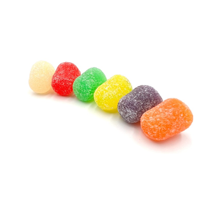 Spice Gum Drops Candy | 3 Pound Bag | Assorted