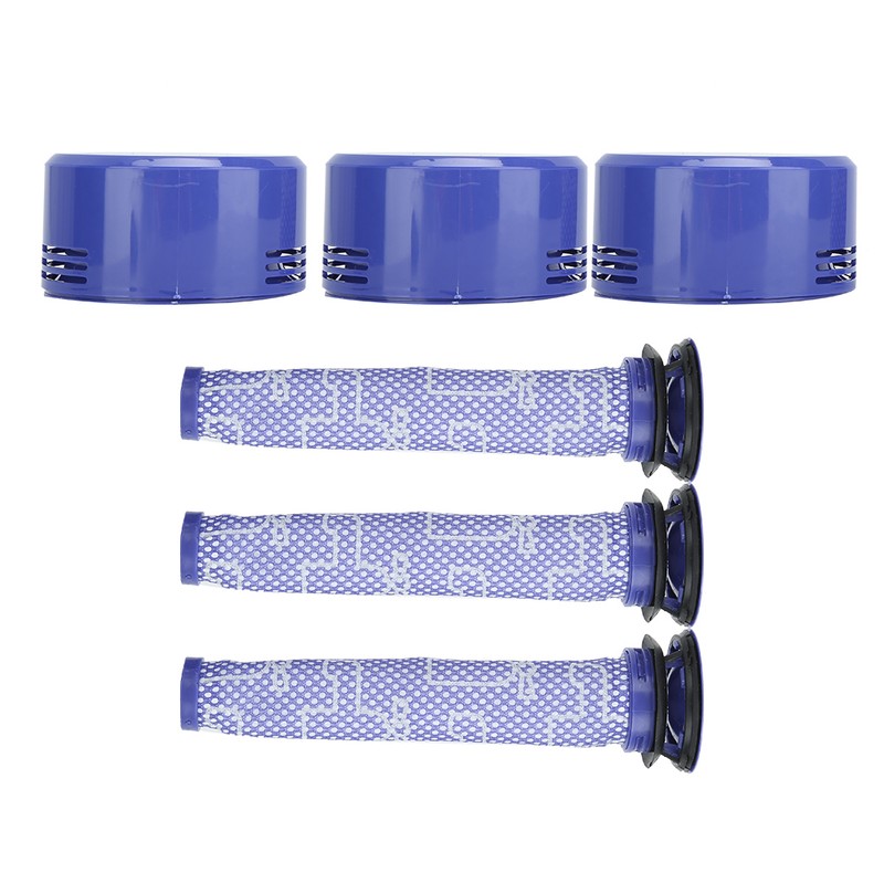 6Pcs Set Pre Filter Post Filter Replacement Accessories Fit for
