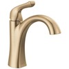Delta Arvo Brushed Gold Bathroom Faucet 1 Hole, Single Hole
