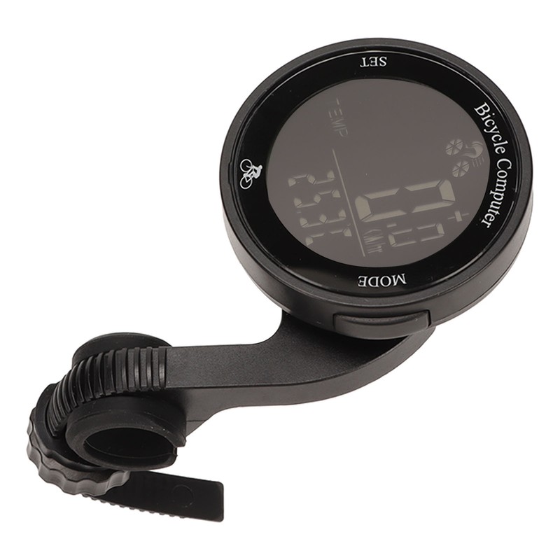 Bike Computer Speedometer Thermometer Clock Large Screen Clear Handwriting Waterproof